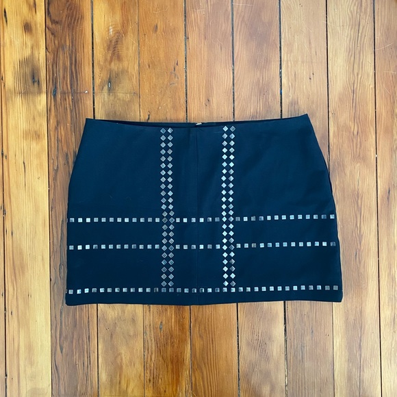 Forever 21 Dresses & Skirts - ⭐️3/$15 Black Studded Mini-Skirt